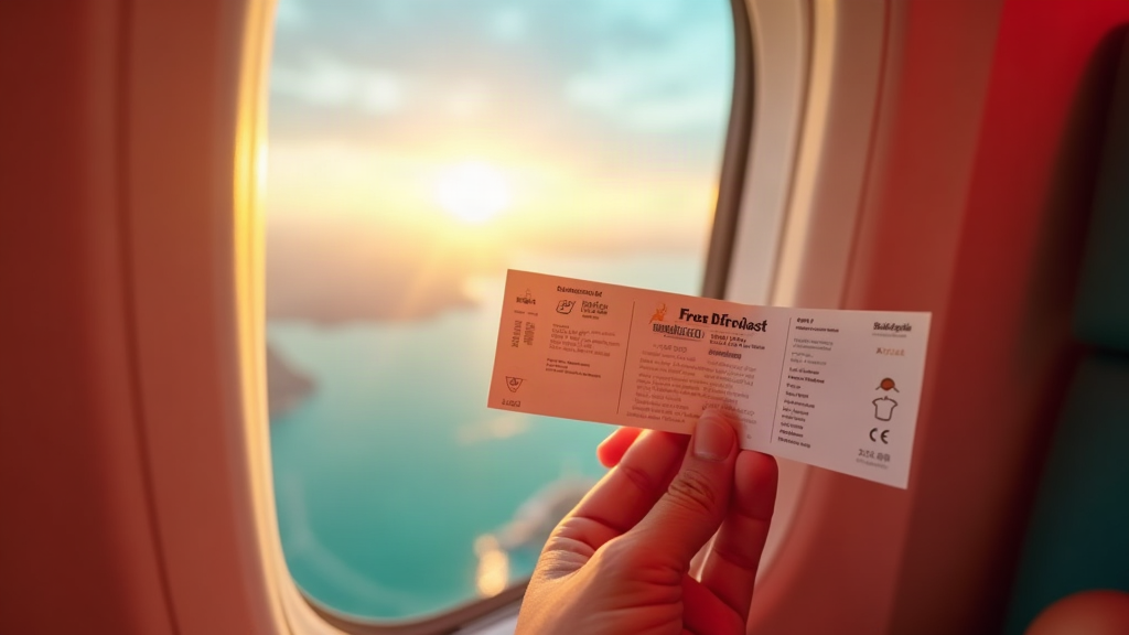 A traveler reviewing the day's best flight and resort deals